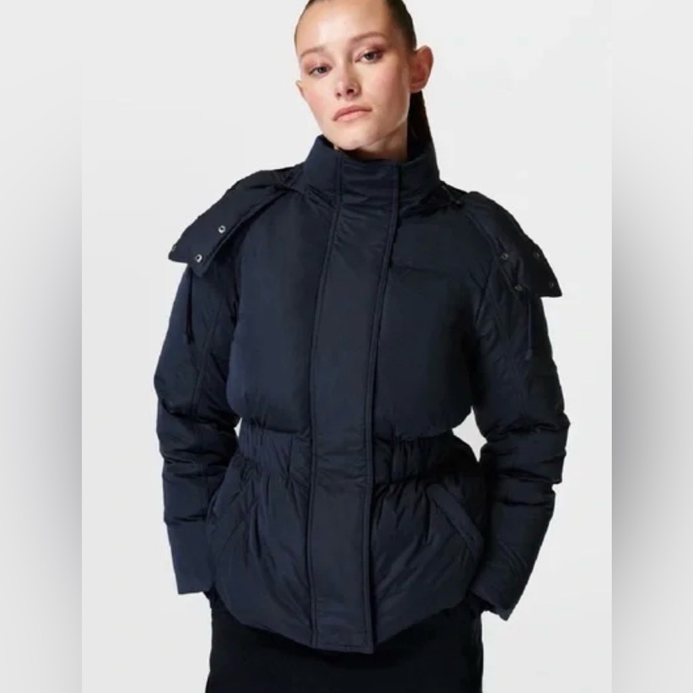 Sweaty Betty Formation Puffa Ski Jacket-New without tags Navy